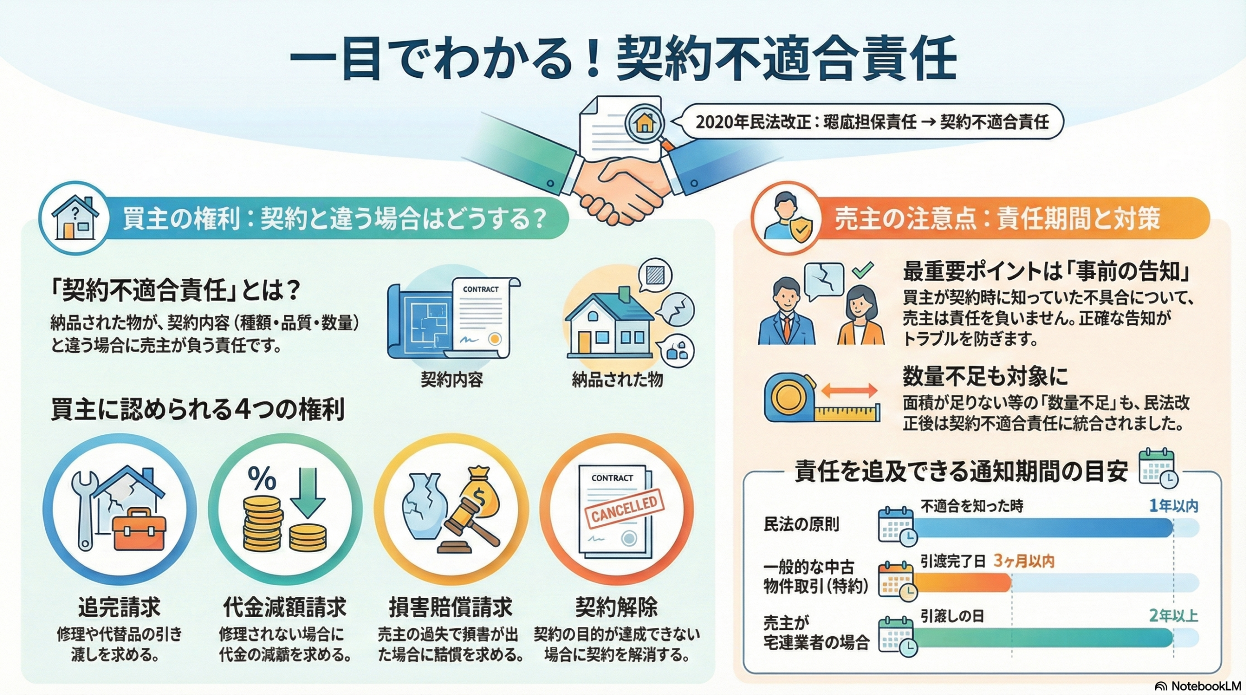 不動産売買の「契約不適合責任」で本当に知っておくべき5つの意外な