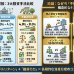 株式・債権・不動産投資比較表